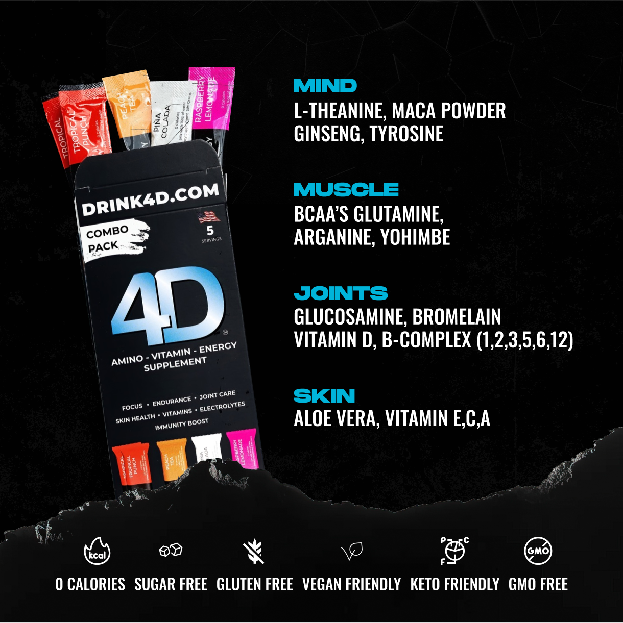 4D Stick Packs