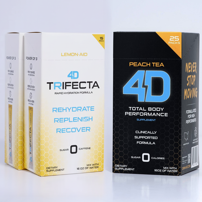 4d Peach Tea + 2 Trifecta