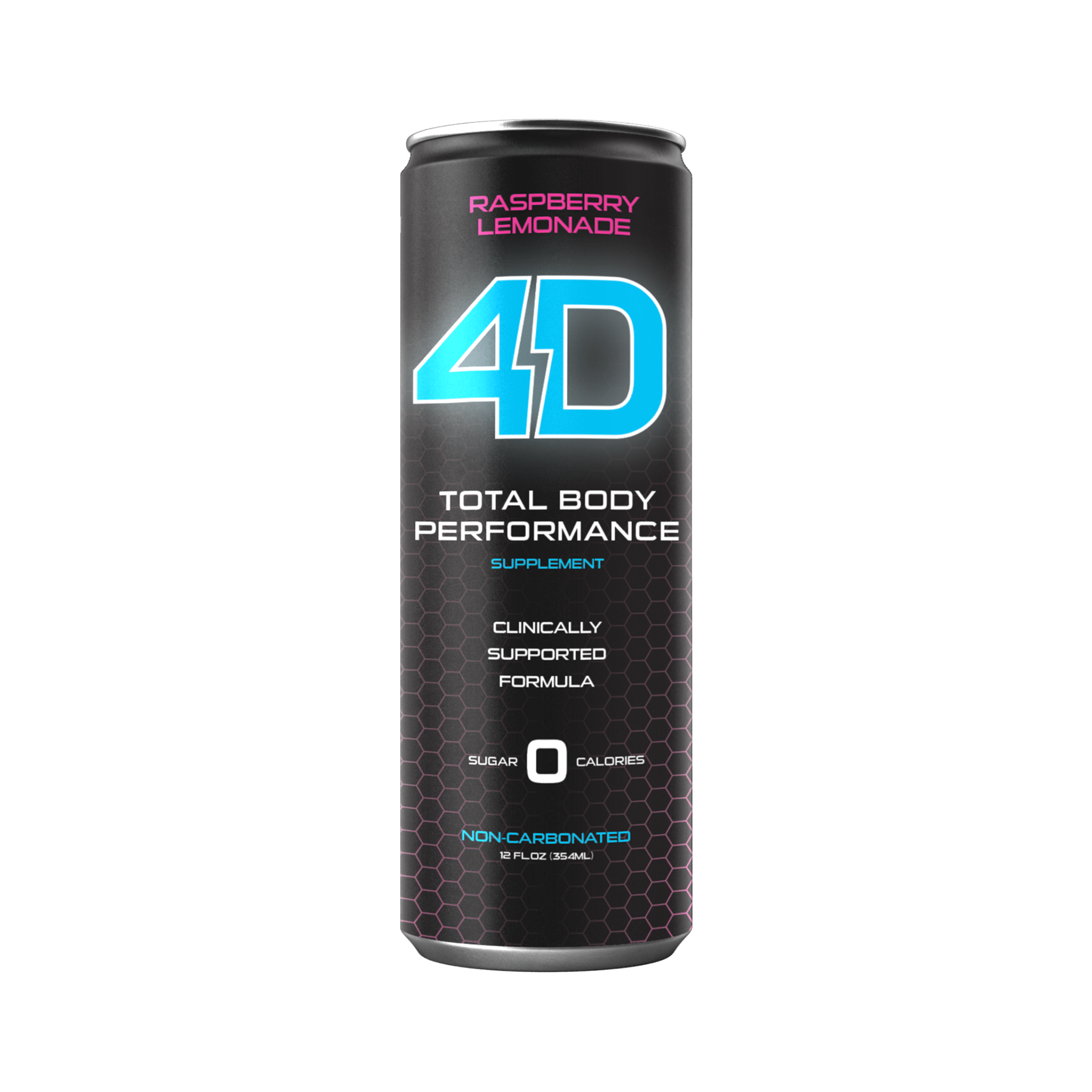 Ready to Drink Cans Sports & Energy Drinks 4D 1ct Raspberry Lemonade 